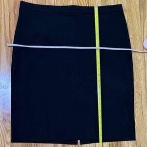 Lightweight wool Black Women's Skirt